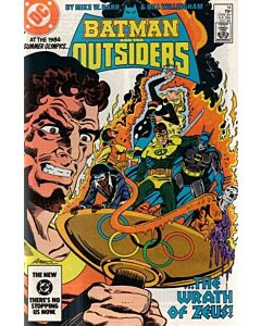 Batman and the Outsiders (1983) #  14 (6.0-FN) Pen mark on back cover