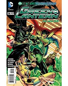 Green Lantern (2011) #  14 (8.0-VF) Justice League