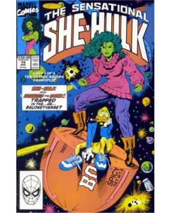 Sensational She-Hulk (1989) #  14 (7.0-FVF) Howard The Duck