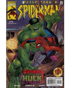 Peter Parker Spider-Man (1999) #  14 (9.0-VFNM) Incredible Hulk