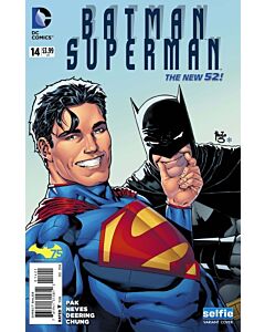 Batman Superman (2013) #  14 Selfie Variant Cover (8.0-VF)