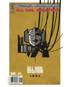 Transformers All Hail Megatron (2008) #  14 Cover C (9.2-NM) Retailer Incentive