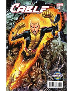 Cable (2017) # 155 New Mutants Variant Cover (8.0-VF)