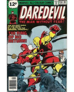 Daredevil (1964) # 156 UK Price (3.0-GVG) Black Widow, Avengers