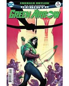 Green Arrow (2016) #  15 Cover A (9.0-VFNM) 1st (Cameo) Emiko as Red Arrow 