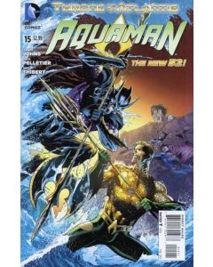 Aquaman (2011) #  15 (9.0-VFNM) Throne of Atlantis, Justice League, Ocean Master