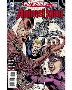 Animal Man (2011) #  15 (9.0-NM) Steel, Black Orchid