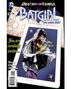 Batgirl (2011) #  15 (9.0-VFNM) Death of the Family, Joker