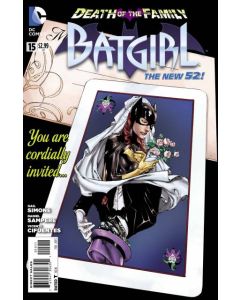 Batgirl (2011) #  15 (7.5-VF-) Death of the Family