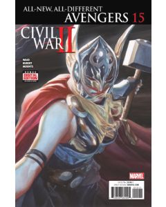 All-New All-Different Avengers (2016) #  15 (9.2-NM) Alex Ross cover, Civil War II, FINAL ISSUE