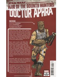 Star Wars Doctor Aphra (2020) #  15 Cover B (9.0-VFNM) Variant