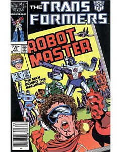 Transformers (1984) #  15 Newsstand (6.0-FN) Robot Master