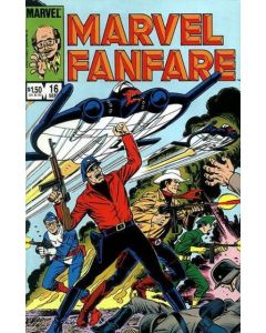 Marvel Fanfare (1982) #  16 (4.0-VG) Mike Mignola art, Water damage