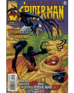 Peter Parker Spider-Man (1999) #  16 (8.0-VF) Venom vs Sandman