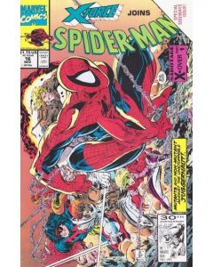 Spider-Man (1990) #  16 (8.5-VF+) Final Todd McFarlane issue, X-Force