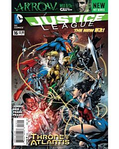 Justice League (2011) #  16 (7.0-FVF) Throne of Atlantis