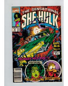 Sensational She-Hulk (1989) #  16 Newsstand (7.0-FVF) Howard the Duck