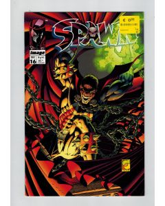 Spawn (1992) #  16 (6.0-FN) Yellow Pricetag on Cover Greg Capullo