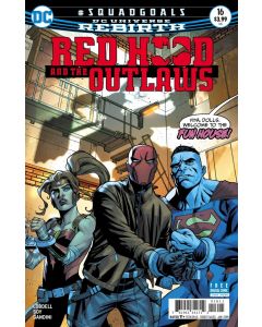 Red Hood And The Outlaws (2016) #  16 (9.0-VFNM) Harley Quinn, Killer Croc, Deadshot, Bizarro