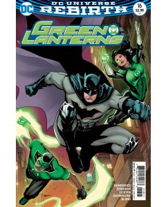 Green Lanterns (2016) #  16 Cover B (8.0-VF) Batman