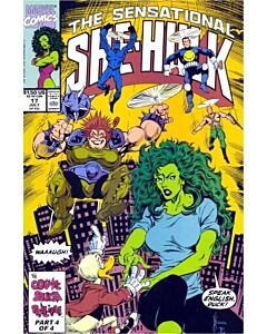 Sensational She-Hulk (1989) #  17 (7.0-FVF) Howard the Duck