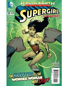 Supergirl (2011) #  17 (8.0-VF) H'el on Earth Tie-in, Wonder Woman