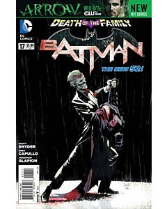 Batman (2011) #  17 (7.0-FVF) Death of the Family, JOKER