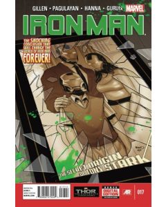 Iron Man (2013) #  17 (8.0-VF) Secret Origin of Tony Stark Finale