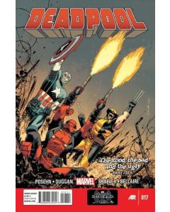 Deadpool (2012) #  17 (9.0-VFNM) Wolverine Captain America