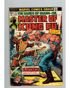 Master of Kung Fu (1974) #  17 M. J. (5.0-VGF) (1205378) 1st Black Jack Tarr