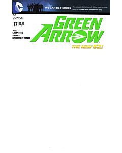 Green Arrow (2011) #  17 Blank Variant (9.0-VFNM) 1st Appearance Komodo