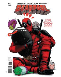 Deadpool (2016) #  17 Cover C (7.0-FVF) Javier Rodriguez cover, Civil War II Tie-In