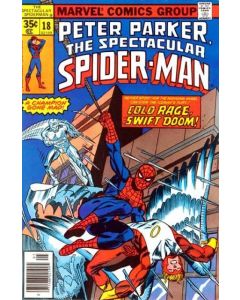 Spectacular Spider-Man (1976) #  18 (8.0-VF) Angel, Iceman