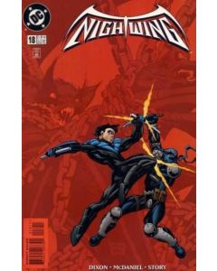 Nightwing (1996) #  18 (6.0-FN) Man-Bat, Deathstroke