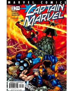 Captain Marvel (2000) #  18 (6.0-FN) Thanos, Thor