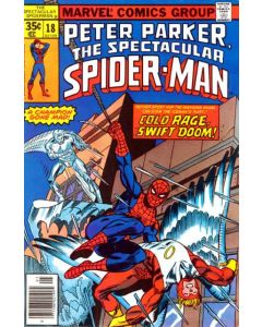 Spectacular Spider-Man (1976) #  18 (7.0-FVF) Angel, Iceman