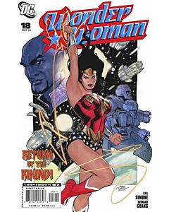 Wonder Woman (2006) #  18 (6.0-FN) Terry Dodson cover, Tag on back cover
