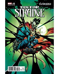 Doctor Strange (2015) #  18 Cover B (7.0-FVF) Venomized cover, Cover tear