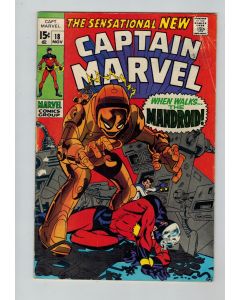 Captain Marvel (1968) #  18 Small Tear-off Cover (4.5-VG+) (2299635) Carol Danvers gains powers