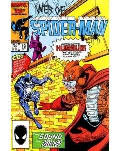 Web of Spider-Man (1985) #  19 (7.0-FVF) Solo, 1st Humbug