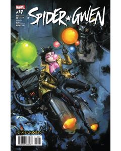 Spider-Gwen (2015 Vol.2) #  19 Cover B (9.0-VFNM) Crain Variant, 1st Symbiote (Gwenom)