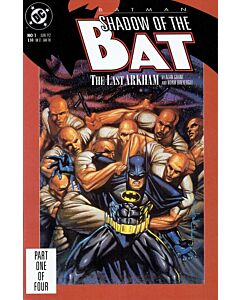Batman Shadow of the Bat (1992) #   1 (7.0-FVF) 1st App. Victor Szasz, Jeremiah Arkham