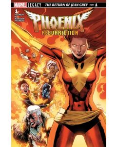 Phoenix Resurrection The Return of Jean Grey (2017) #   1-5 (9.4-NM) COMPLETE SET (# 1 3D Lenticular) 