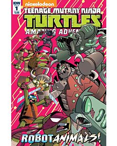 Teenage Mutant Ninja Turtles Amazing Adventures (2017) # 1 (9.0-NM) Robot Animals