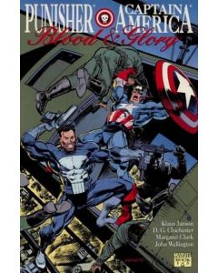Punisher Captain America Blood & Glory (1992) #   1 (9.0-VFNM)