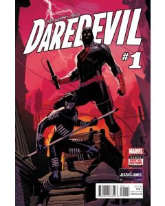 Daredevil (2016) #   1 (5.0-VGF) 2nd appearance Blindspot, Pricetag on Back Cover