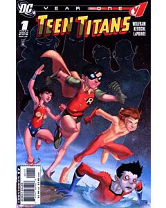 Teen Titans Year One (2008) #   1-6 Tag on Backs (6.0-FN) COMPLETE SET