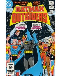 Batman and the Outsiders (1983) #   1 (6.0-FN) JLA cameo