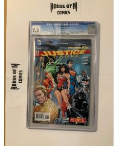 Justice League (2011) #   7 Variant Cover CGC 9.8