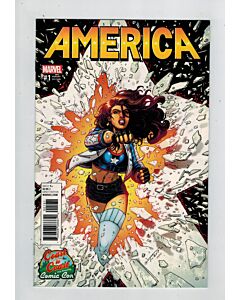 America (2017) #   1 Coast to Coast Comic Con Variant (9.2-NM) (1128301) America Chavez